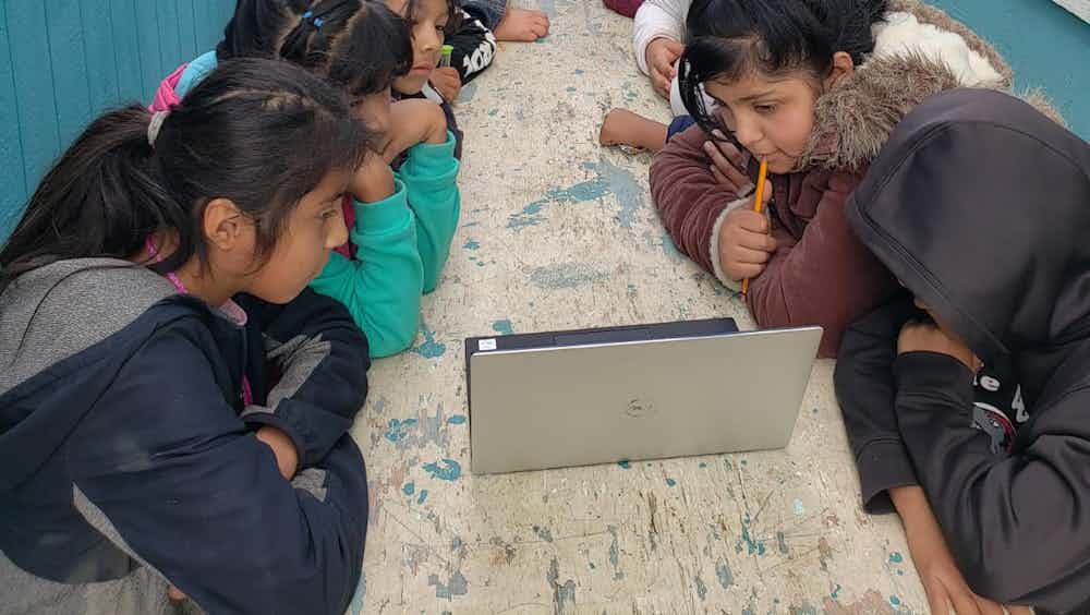 A Computer for the School in Juquila